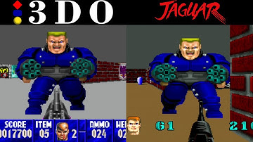 All 3DO Vs Atari Jaguar Games Compared Side By Side