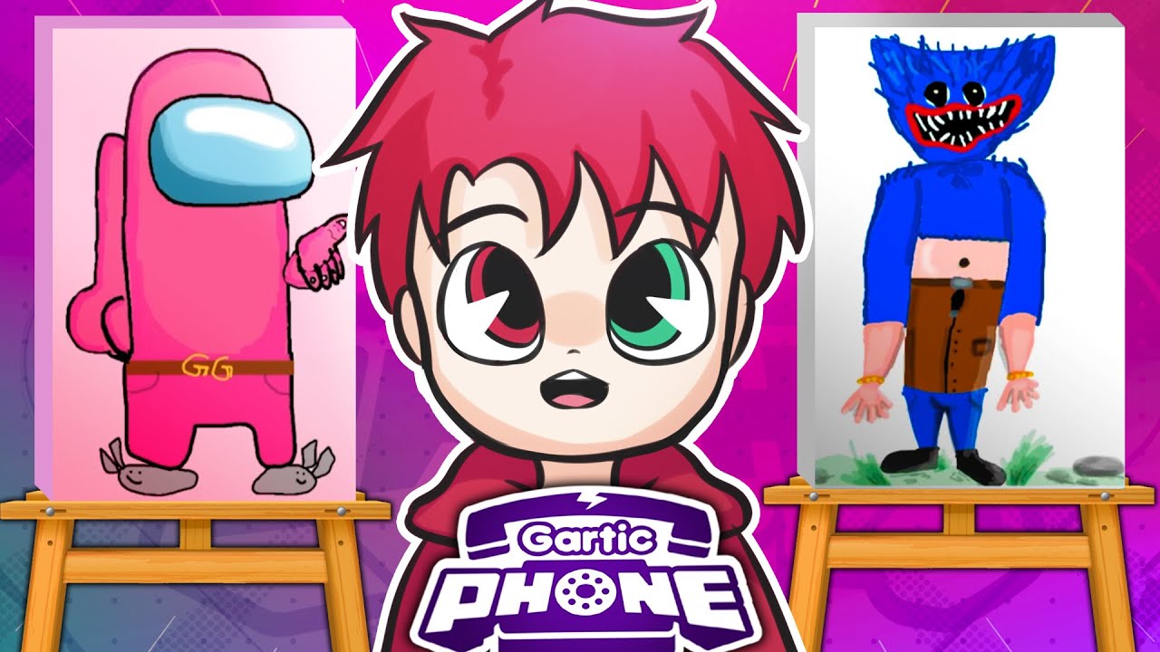 ZNISZCZYLI ZNANE POSTACIE Z GIER ☎️ GARTIC PHONE (Graf, NatanZgorzyk, Bladii, Ewron, Wpatka)