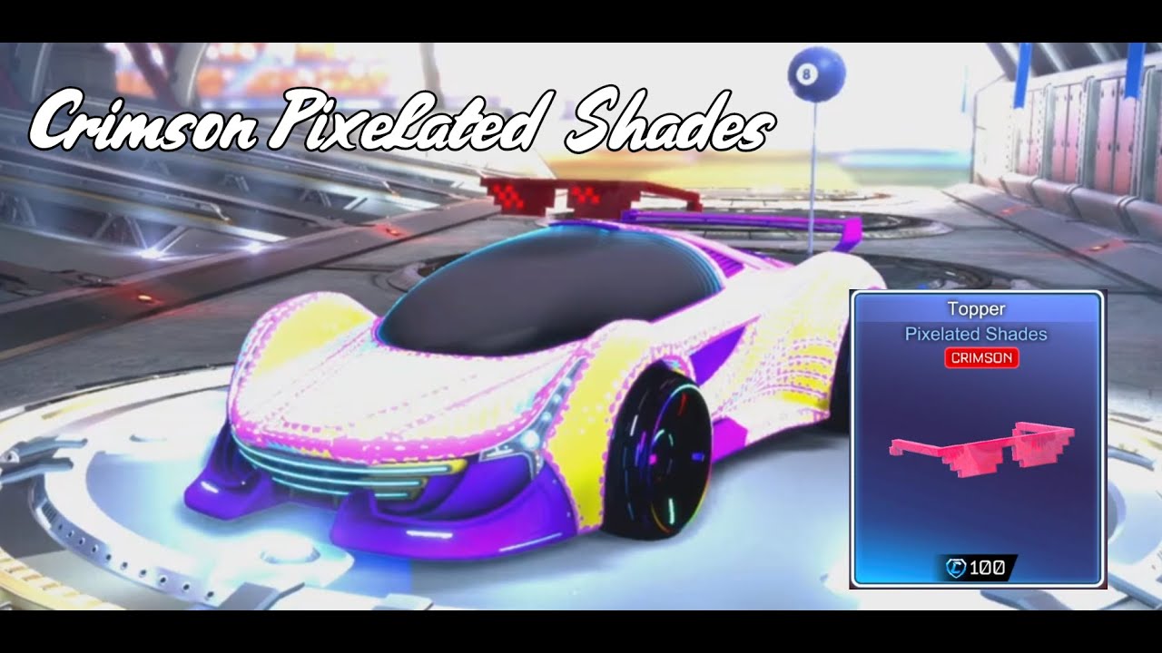 Best Shades Topper Crimson Pixelated Shades YouTube