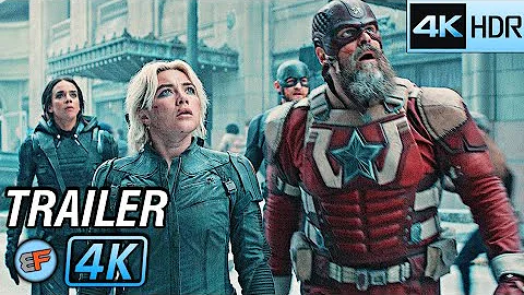 THUNDERBOLTS Trailer 2 (2025) 4K HDR | Florence Pugh, Sebastian Stan, David Harbour