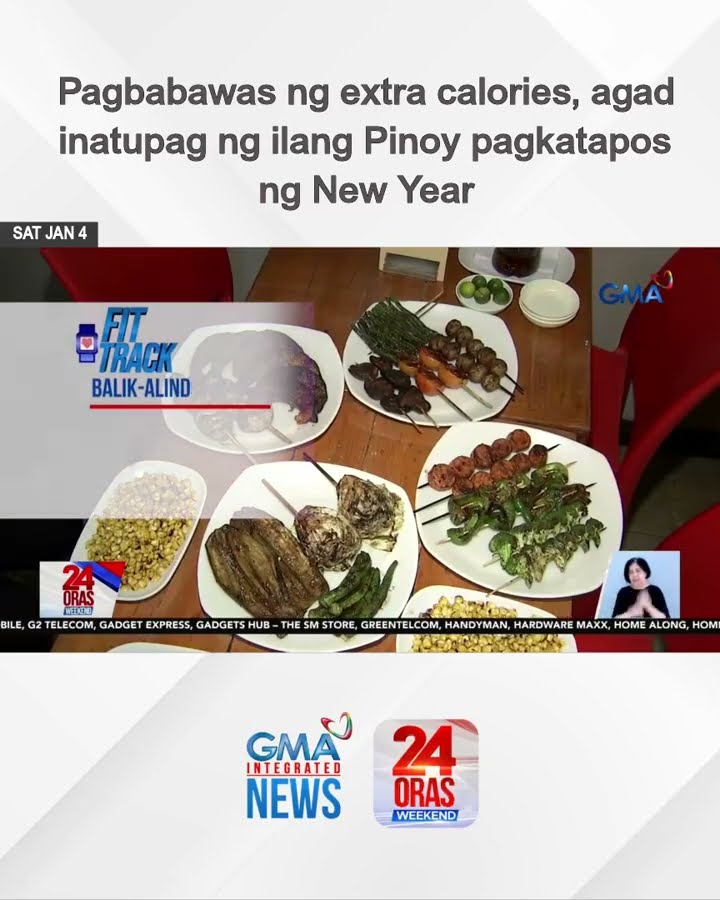 Pagbabawas ng extra calories, agad inatupag ng ilang Pinoy pagkatapos ng New Year | 24 Oras Weekend