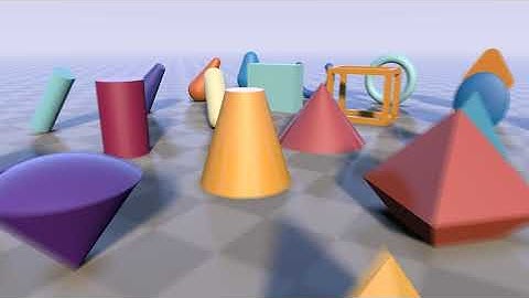 Raymarching - Primitives OpenGL shader (shadertoy)