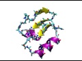 GB88 protein (PDB: 2JWU) 2 beta - alpha - 2 beta