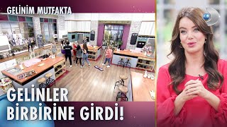 Tuğba Ile Cansuyu Diskalifiye Sınırından Döndüren Kavga Gelinim Mutfakta 1234. Bölüm