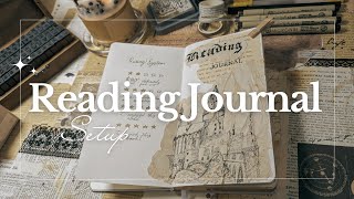 Reading journal setup | Yearly reading journal | Notebook Therapy Travelers bullet journal