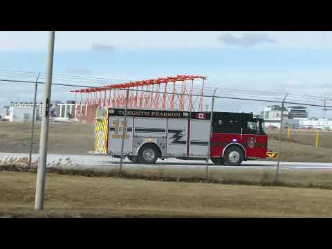 (New) Toronto Pearson Fire and Emergency Services New Red 11 Responding