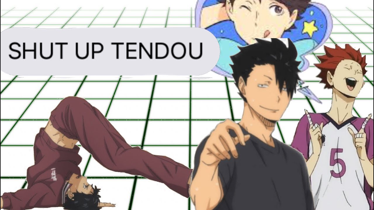 Candy store lyric prank --Ft Oikawa, Kuroo and Tendou-- // Tendou Simp