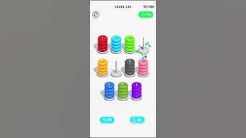 Color Hoop Stack - level 230