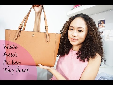 What's Inside My Bag: Tory Burch York Small Buckle Tote