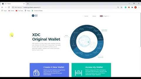 How to use XinFin web wallet and get your test xdc from faucet
