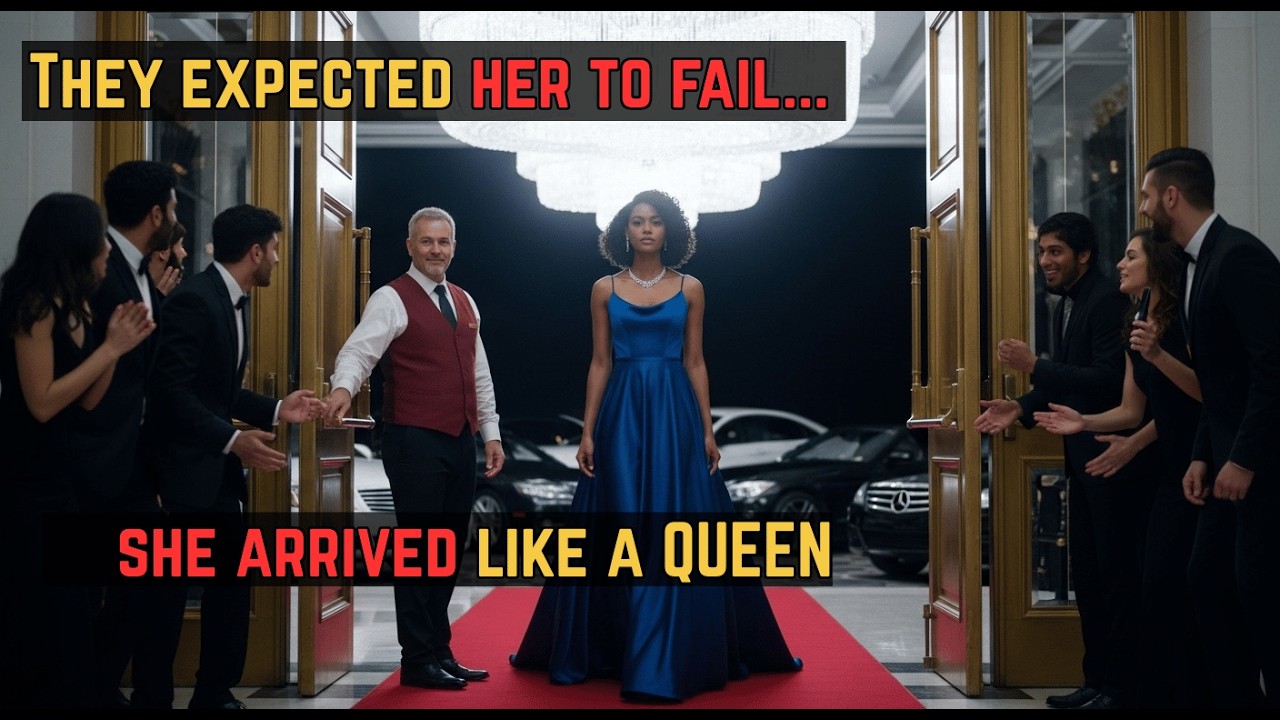 BILLIONAIRE  INVITED HER AS A JOKE… BUT WHEN SHE ARRIVED LIKE A GODDESS, THE WHOLE ROOM FROZE!
