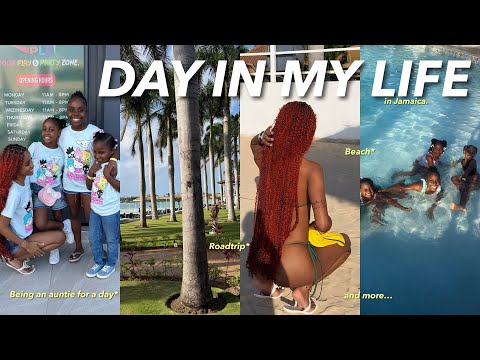 DAY IN MY LIFE IN JAMAICA: roadtrip to ST.ANN, KFC, PUERTO SECO BEACH and more|| Gabriel’s Diary