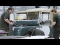 Le gentlemans journal entre dans le centre de restauration de land rover