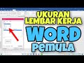 Cara membuat Ukuran Lembar Kerja di WORD dengan Cepat