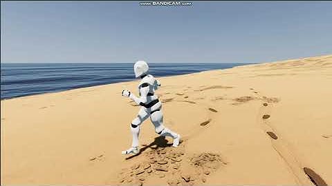 Tech demo - Unity Game Creator Character with microsplat trax