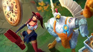 Цыпленок и доставщица пиццы | Трейлер образов ко Дню едока – League of Legends Цыпленок и доставщица пиццы | Трейлер образов ко Дню едока – League of Legends