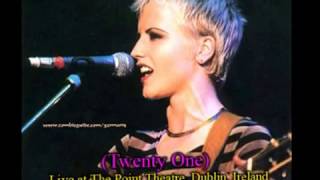 The cranberries, twenty one, Live 1995