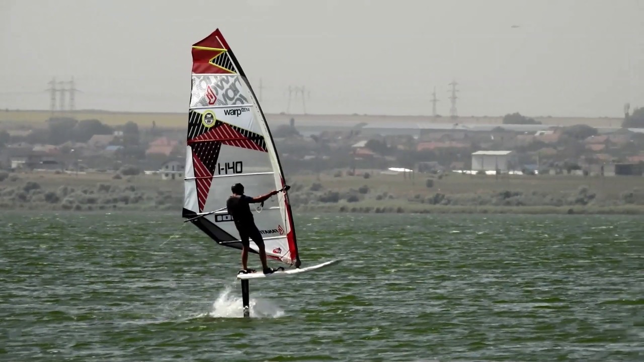 Hydrofoil windsurfing spin out  -Windsurfing Academy - Piccadilly Mamaia