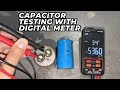 How to Know if a Capacitor is Good or Bad with Digital Meter 