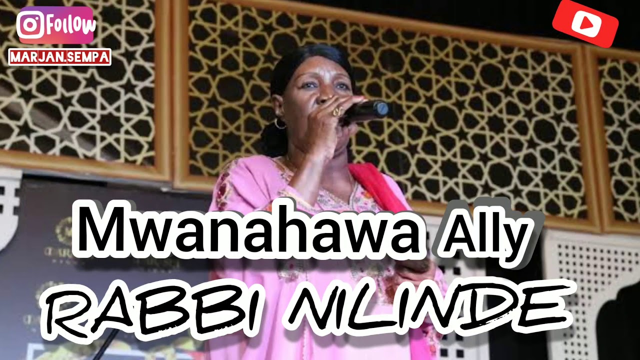 TAARAB Mwanahawa Ally   Rabbi Nilinde  Official Audio