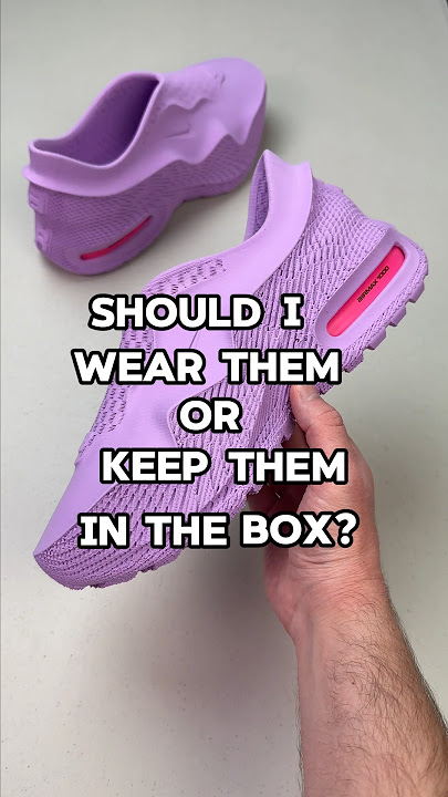 Nike Air Max 1000 “Lilac” by Zellerfeld🔮: Should I wear them or keep them in the box?