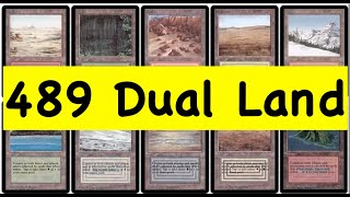 489 Dual Lands as an Alternative Investment in Magic the Gathering