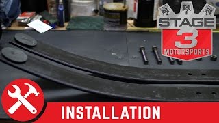 20152016 F150 Auto Spring Rear Add a Leaf Kit Install