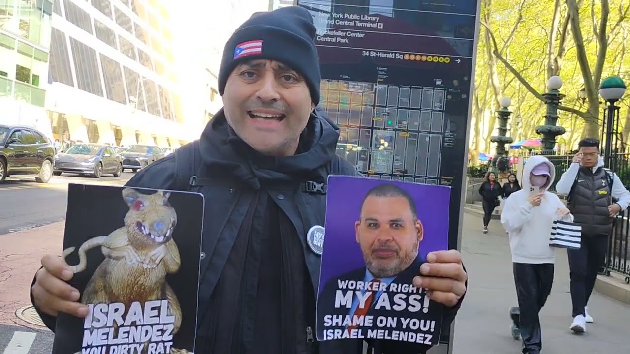@nycdriversunite crashed the 32BJ Security Rally 2024 Bryant Park. #nyc #32bj #unions 4/25/2024