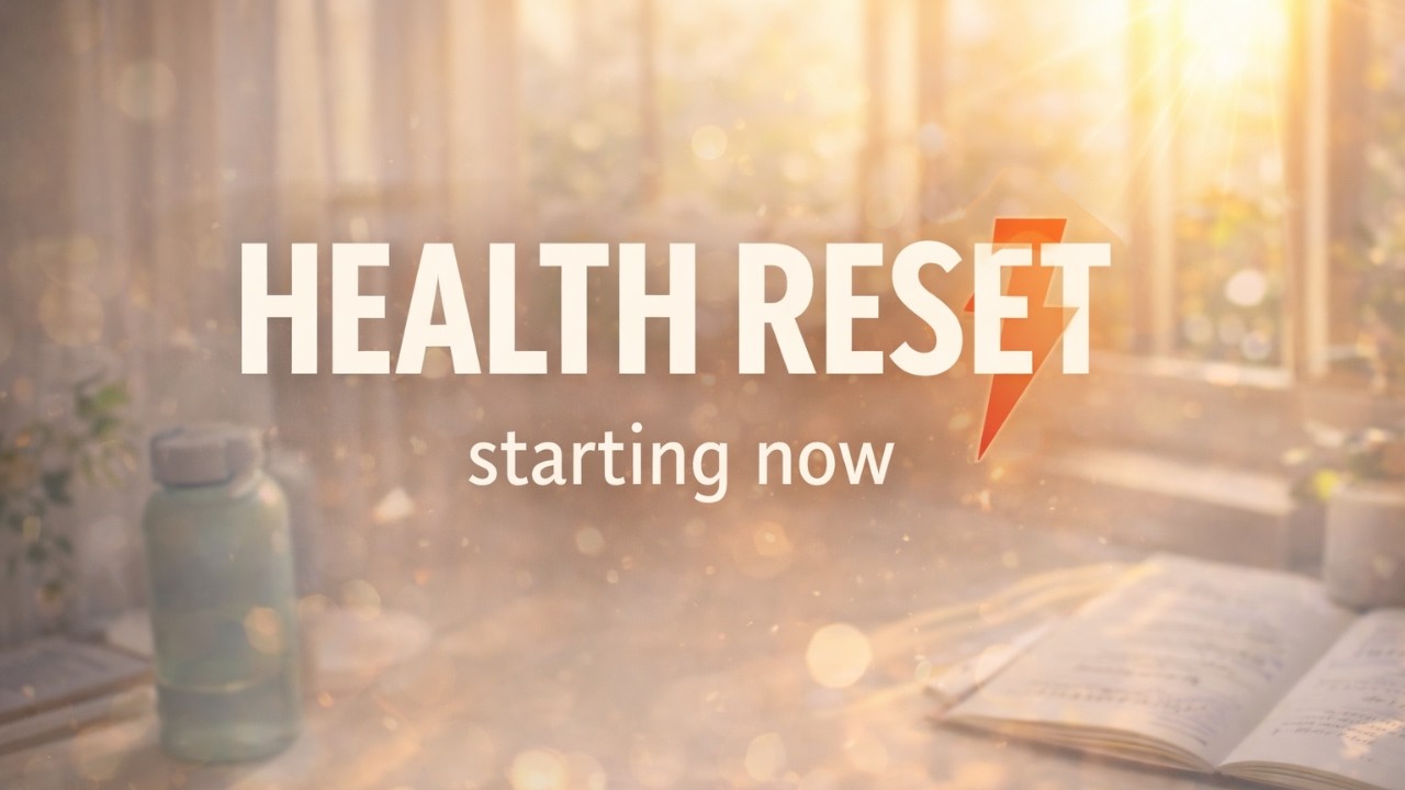 Reset And Rebuild:  My Health Vision For 2026