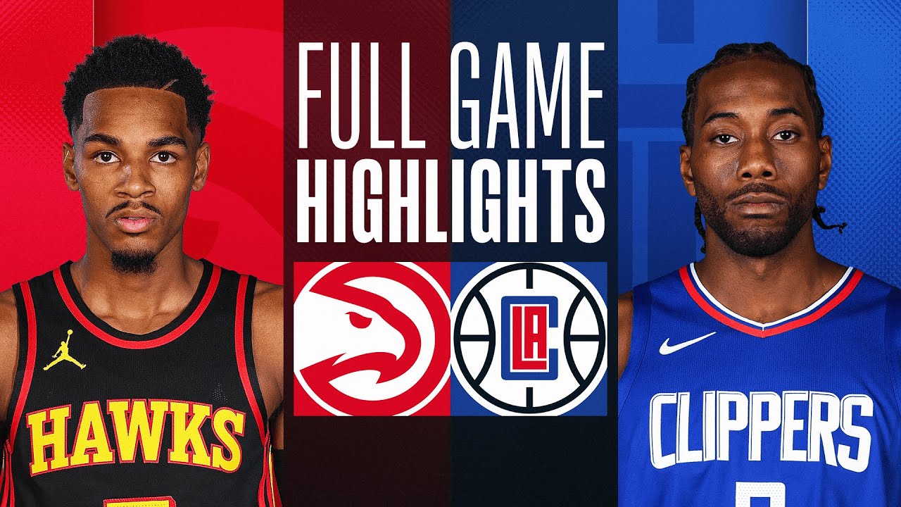 Game Recap: Hawks 110, Clippers 93 - YouTube