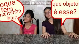 Desafio O Que Tem Na Lata - Por Vlog Das Amigas