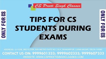 crack cs in one attempt / crack cs executive/ crack cs professional/crack cseet/ best cs classes