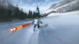 Winter Sports 2011 Ski Alpin Free ride track 1 arcade retro gameplay HD
