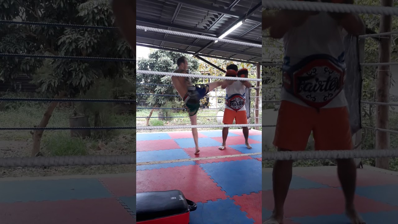 Muay Thai Boxing Thailand Pak Chong - Focus Pads