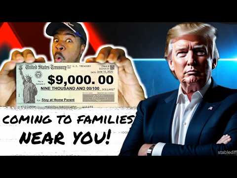 Breaking! President Trump plans to give stay at home MARRIED parents 9k per child! This is YUGE!