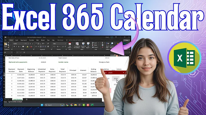 How To Add Date Picker Calendar in Excel 365 - Step-by-Step Guide