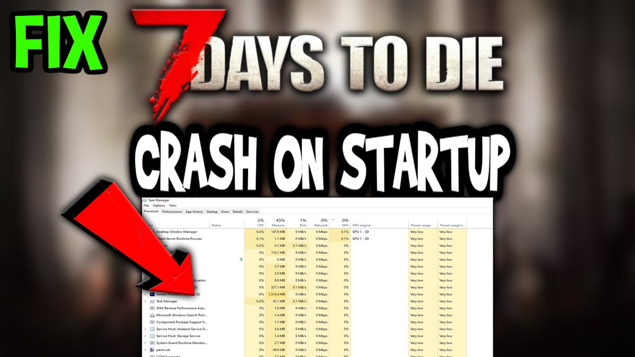 7 Days to die – How to Fix Crash on Startup – Complete Tutorial - YouTube