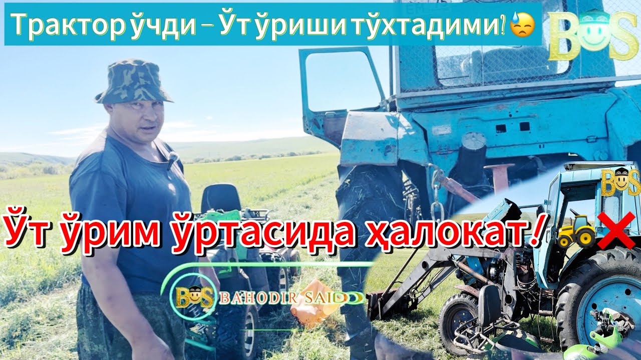 Тракторсиз ўт ўримни давом эттирса бўладими?🚜#чорвачилик #ферма #қишлоқхўжалиги #узбекистан#куйлик 