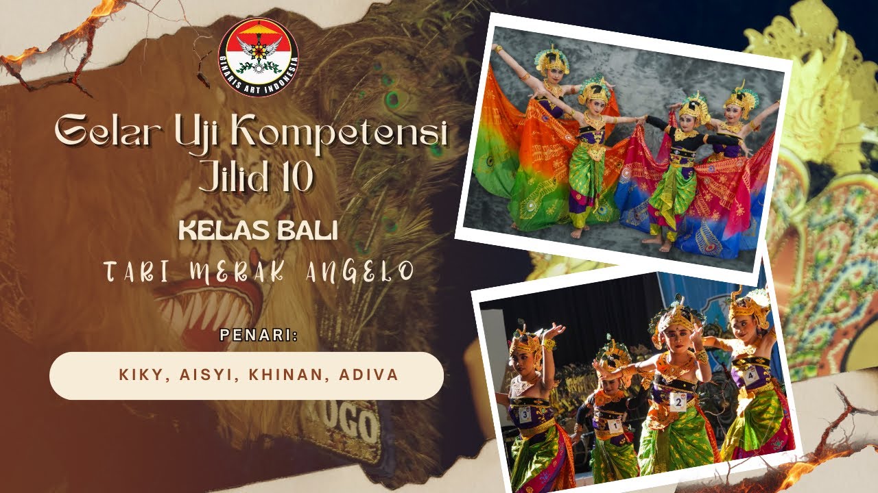 Tari Merak Angelo - Uji Kompetensi Jilid 10
