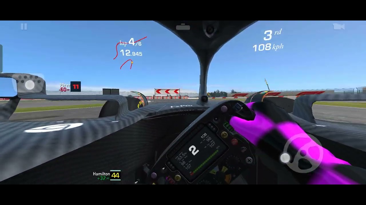 F1 race - Mclaren Oscar piastri 81/Realracing 3 - Silverstone race starting From p20-01😮💀podium 