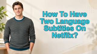 How To Have Two Language Subtitles On Netflix
