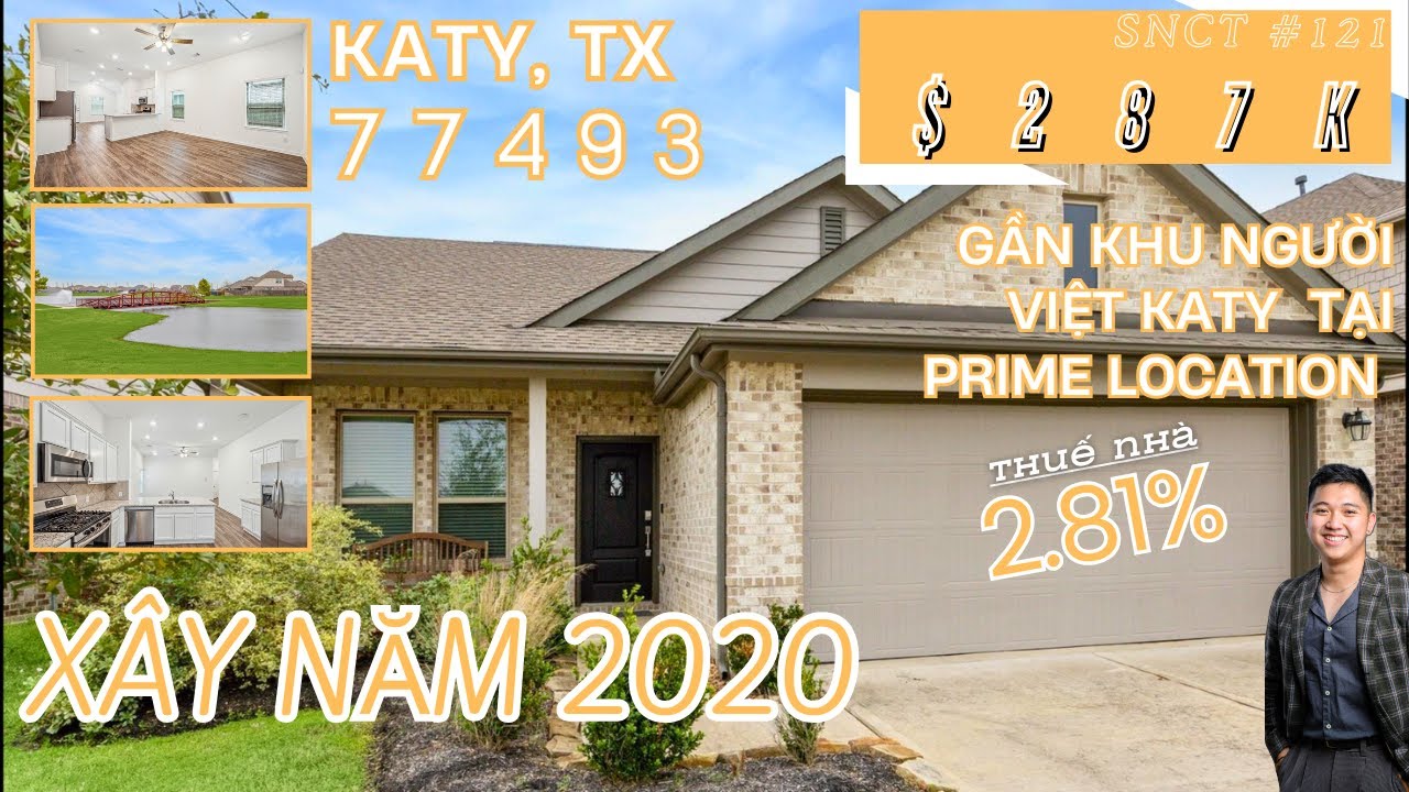 Khám phá NHÀ CÓ LAKEFRONT, GIÁ TỐT, THUẾ PHẢI CHĂNG tại KATY, TX | SNCT #121