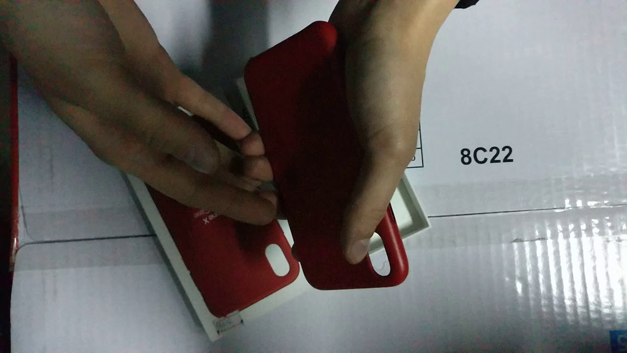 Чехол для смартфона Apple iPhone X Leather Case (PRODUCT) (RED)