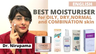 BEST Moisturiser for dry skin in India| Moisturiser for all skin types dry combination normal skin