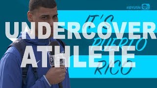 Gabi Garcia Fernandez of the BYU Men's Volleyball team joins Lauren...