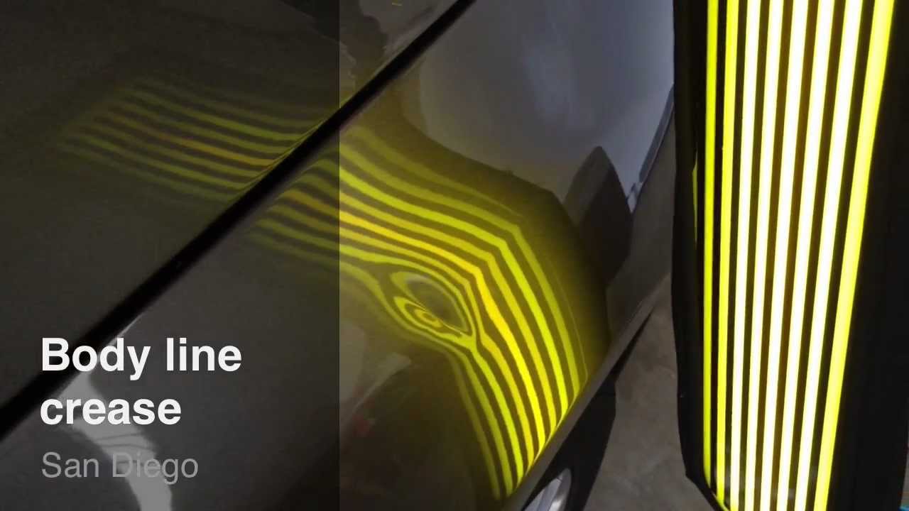 Body Line PDR Process - Ford Focus - YouTube