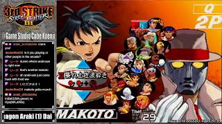 20200102 street fighter III 3rd strike, casual match @Game Studio Cube Koenji