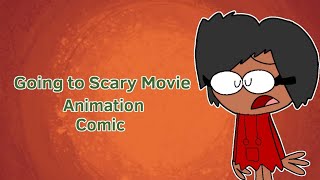 Going To Scary Movie Animation Comic