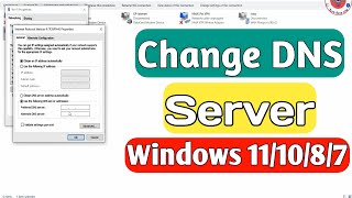 How to change DNS server in Windows 7/8/9/10/11 | How to change your dns server | Change dns server