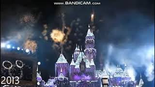 Evolution Of Disneyland Anaheim's New Years Countdown (2000-2022)